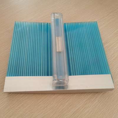 outdoor project 8mm four layer u lock polycarbonate roofing sheet