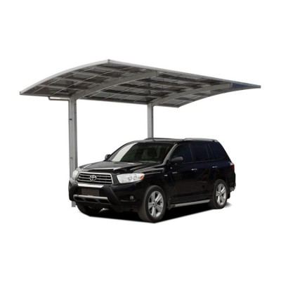 Covered Car Parking Sun Shelter Outdoor For Cars Space-saving And Easy-to-access Carport With Polycarbonate Roof