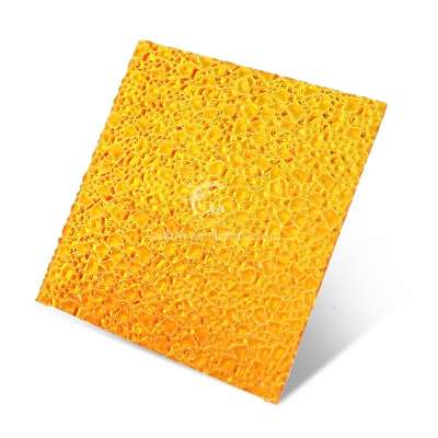 Tranditional mix Colored Solid Embossed Polycarbonate Sheet for Sale from China