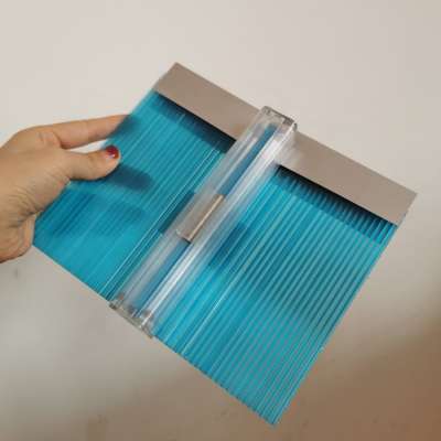 Strong China factory price new 8mm four layer u lock polycarbonate sheet