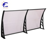 Garden door folding side awning accessories