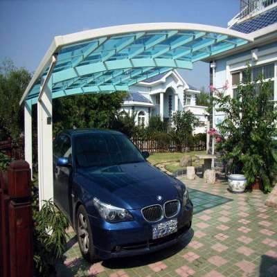 Aluminium Sunshading Carport for Park High Grade Easy DIY Elegant Aluminium/Solid PC Home Car port