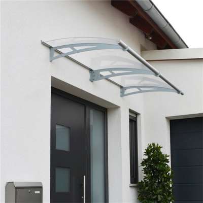 Factory Direct Supplier DIY  Polycarbonate Sheet Door Window Protection Patio Canopy Awning Anti UV